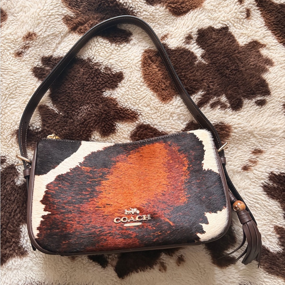 Coach Cow Print Bag